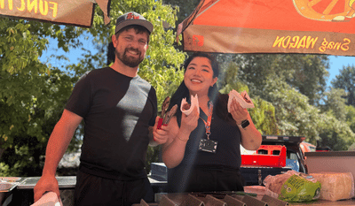 Free food and giveaways