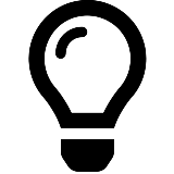 lightbulb icon