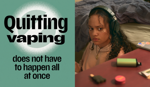Quitting vaping does not have to happen all at once